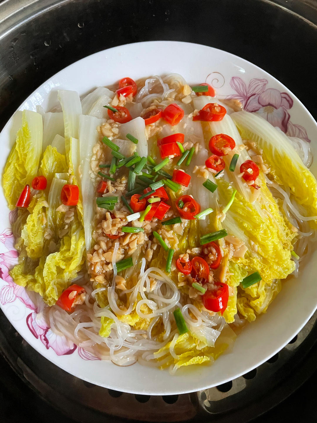 蒜蓉粉丝娃娃菜