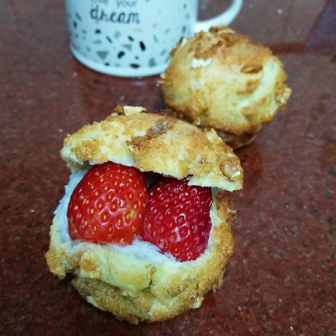 伯爵红茶酥皮泡芙