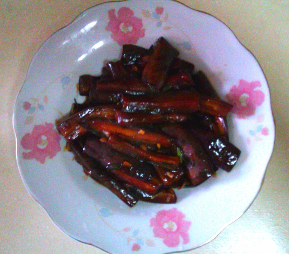 酱烧茄子