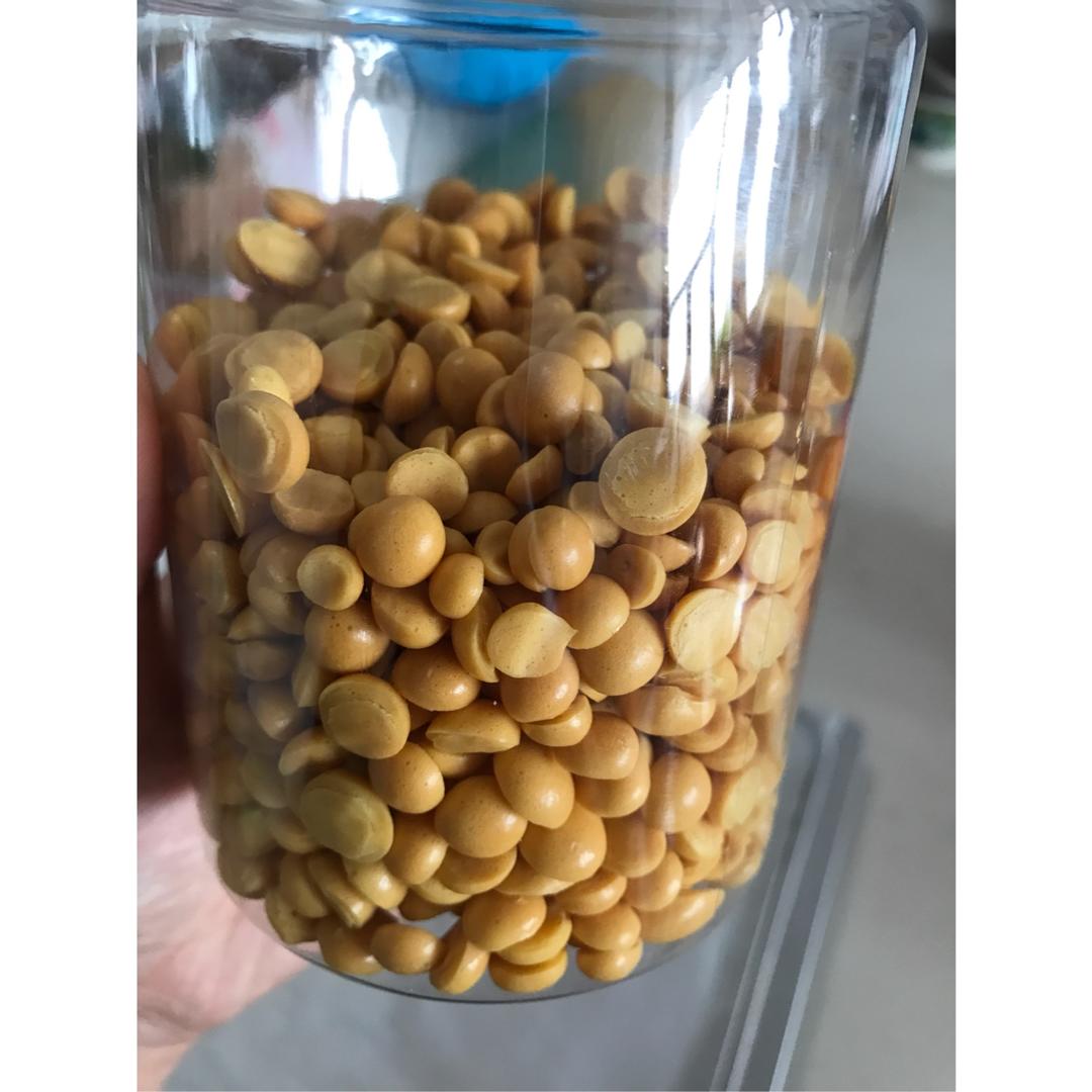 入口即化的无添加蛋黄溶豆