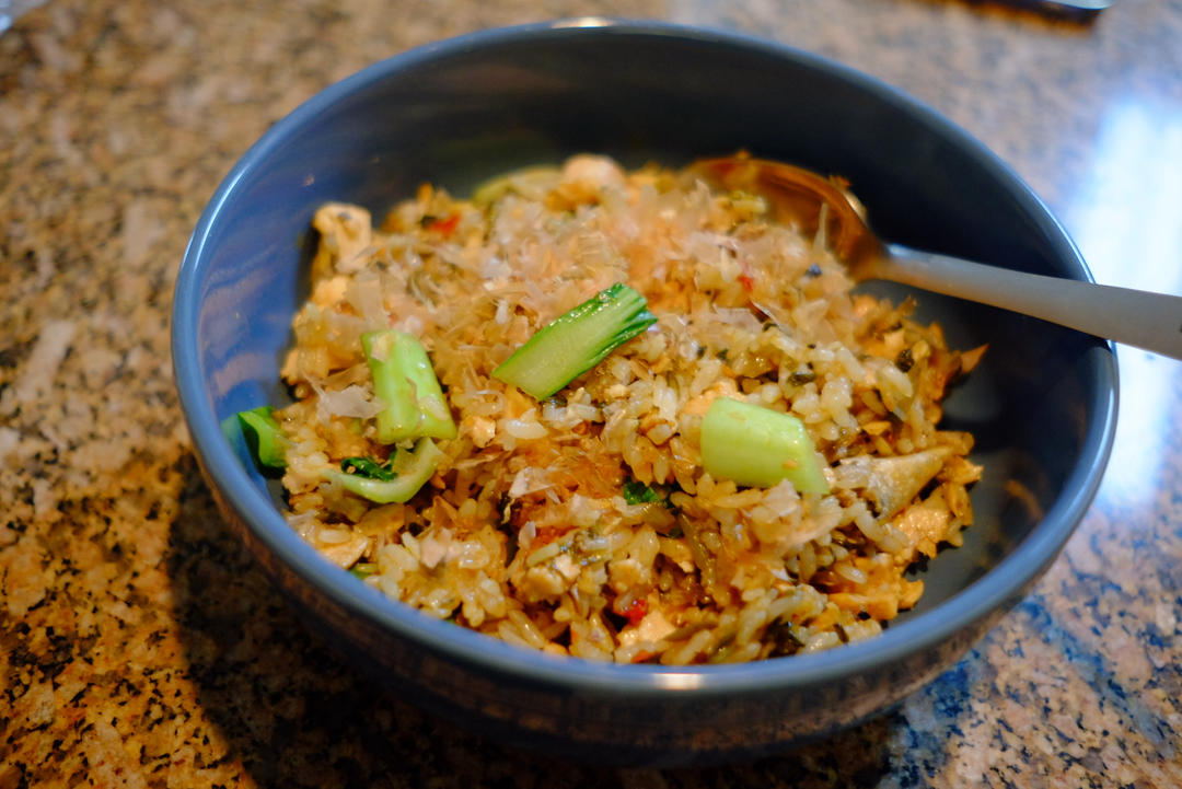 三文鱼炒饭（2.0版） | 健康·三餐