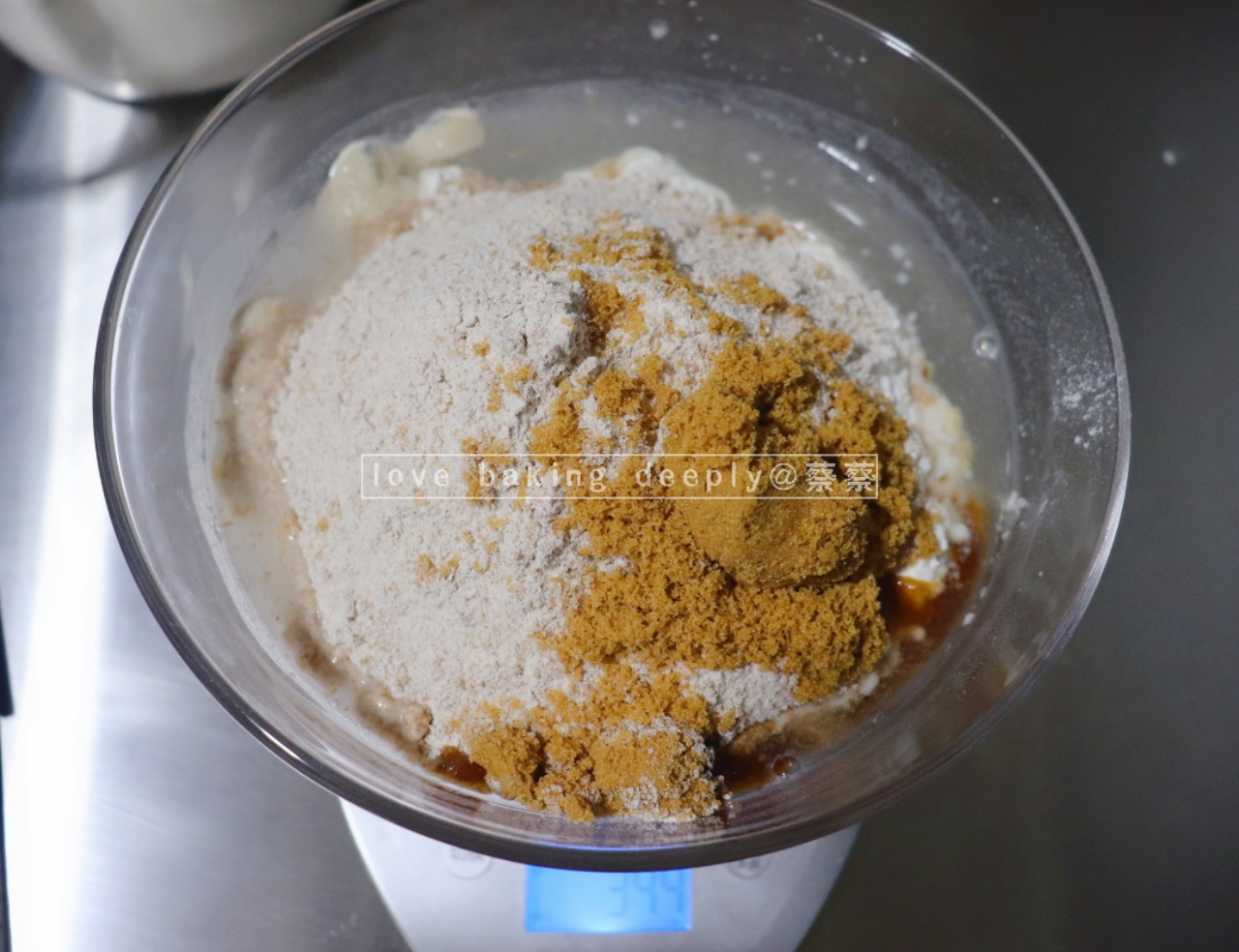 全麦紫米小面包❗隔夜冷藏酵头风味更好的做法 步骤1