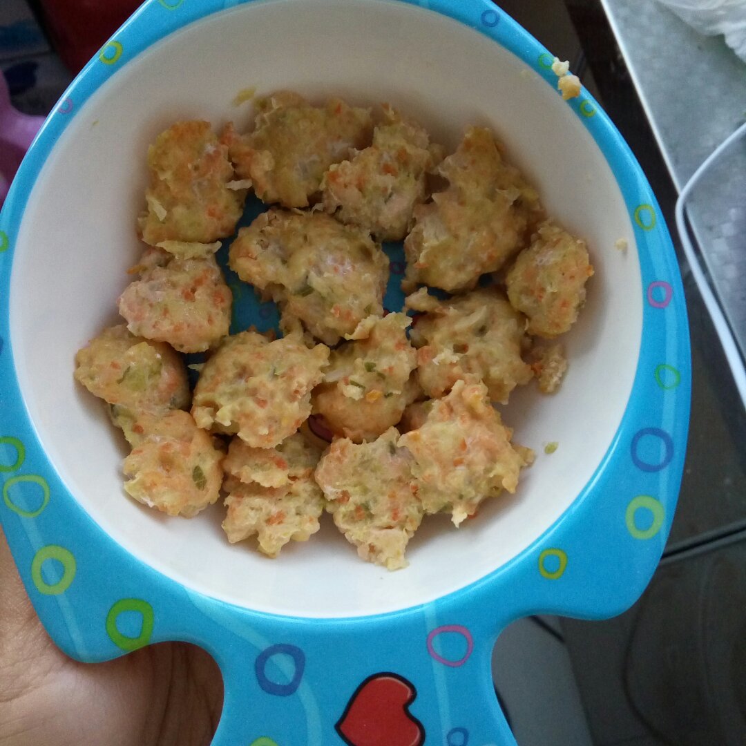 三文鱼丸豆腐汤（宝宝辅食)