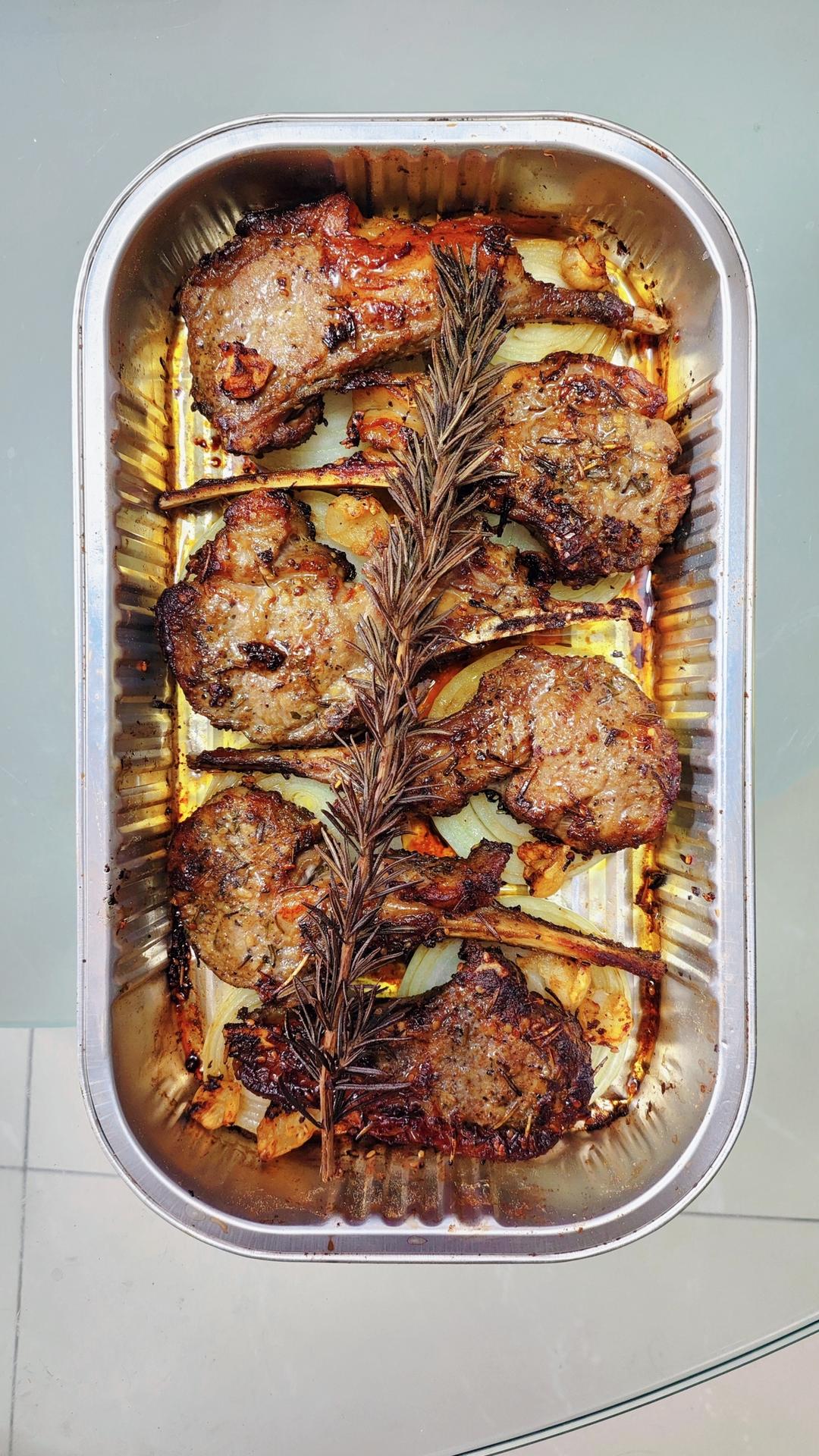 手残党也能出大餐の山姆法式羊排