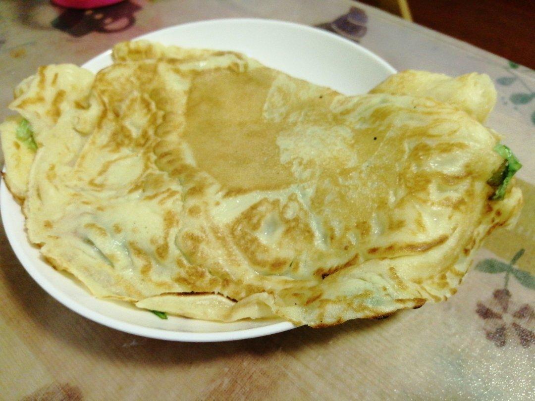 奶香葱花蛋饼（低筋面粉版）