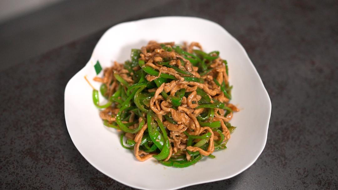 青椒肉丝的做法