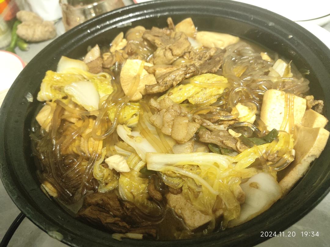 白菜炖粉条