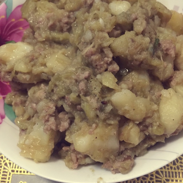 土豆烩茄子