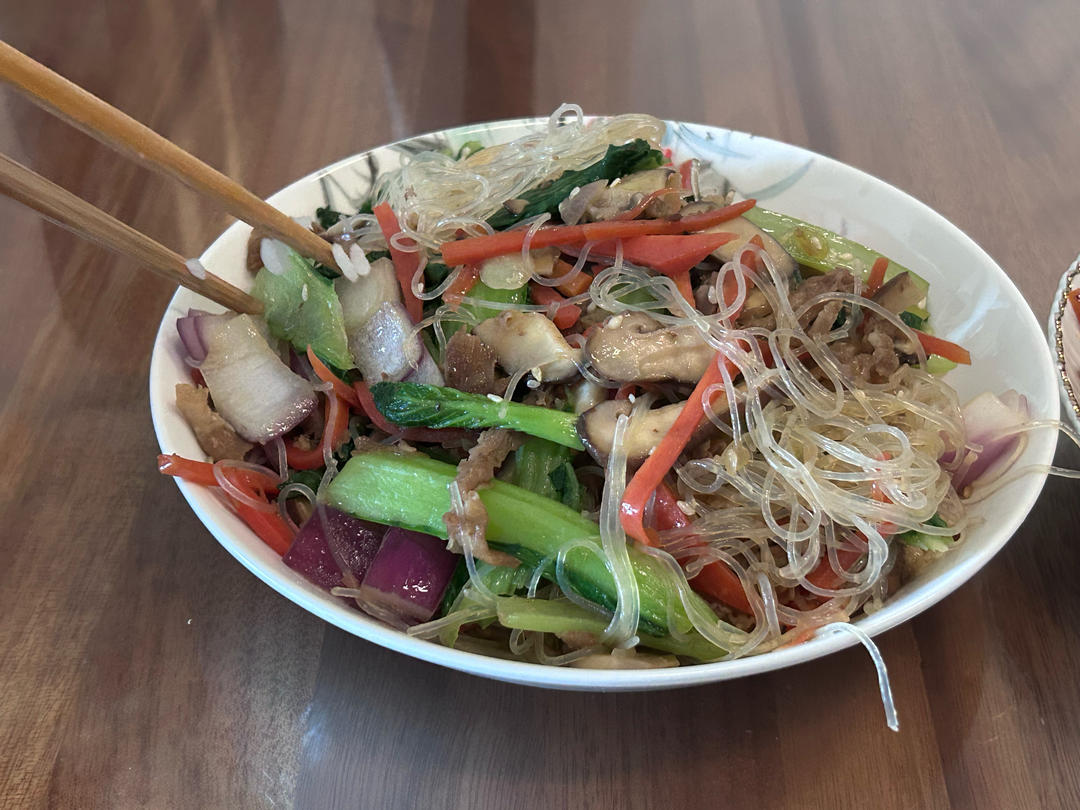 复刻韩国料理店‼️韩式炒杂菜太香啦‼️