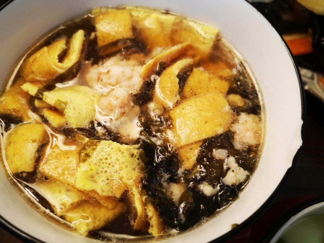 紫菜虾滑汤