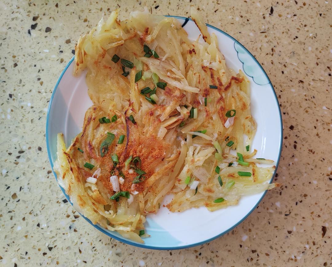 香煎土豆丝饼（超简单）