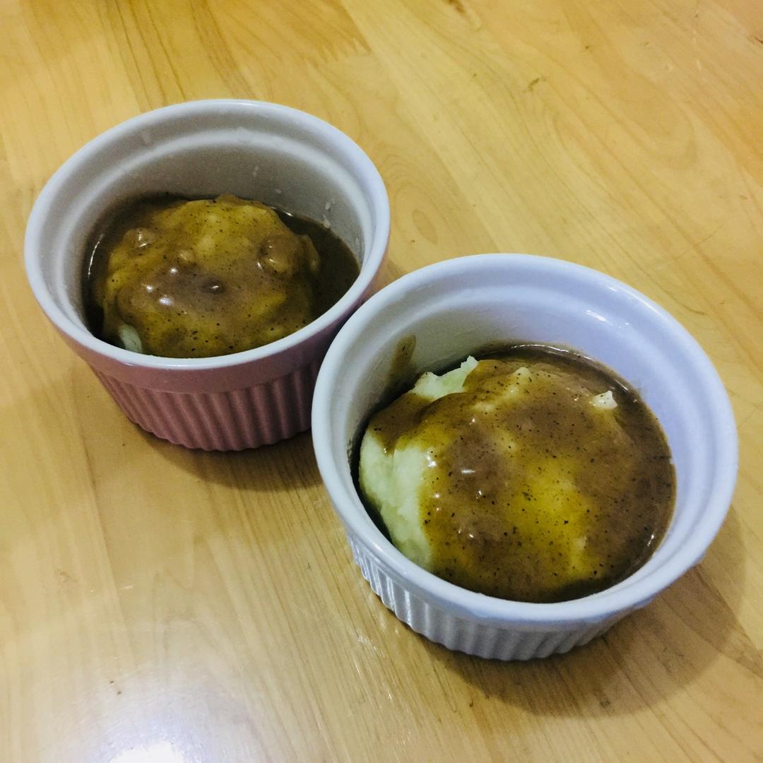 鸡汁土豆泥（完爆kfc）