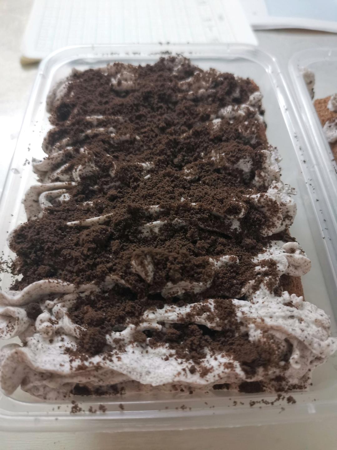 好吃到流泪的奥利奥咸奶油盒子蛋糕