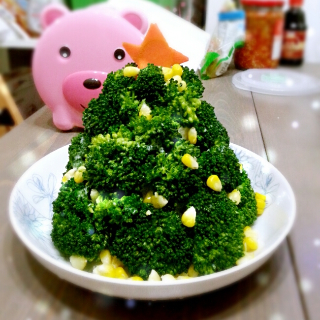 圣诞树沙拉