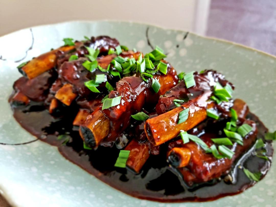 老鹰-4做的糖醋肋排