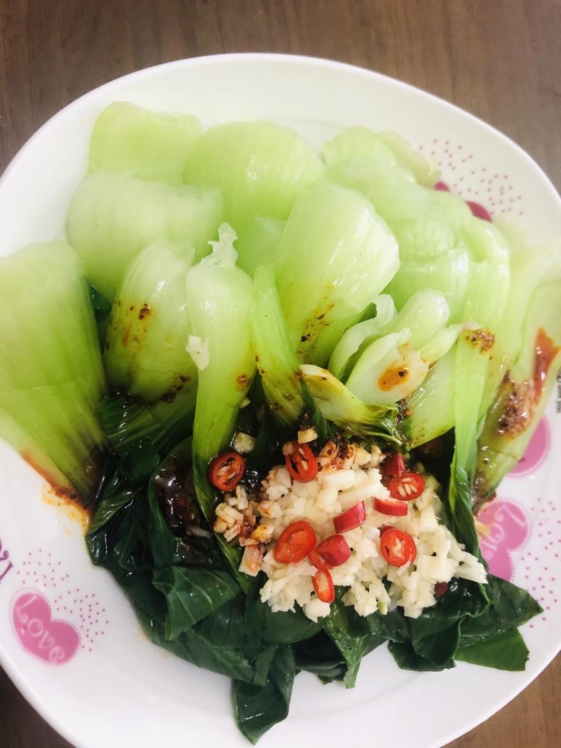白灼油菜