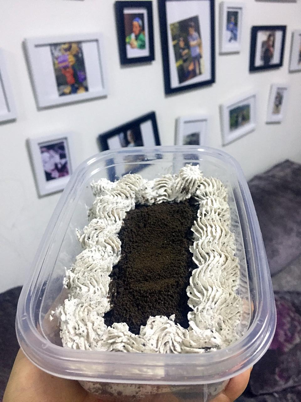 好吃到流泪的奥利奥咸奶油盒子蛋糕