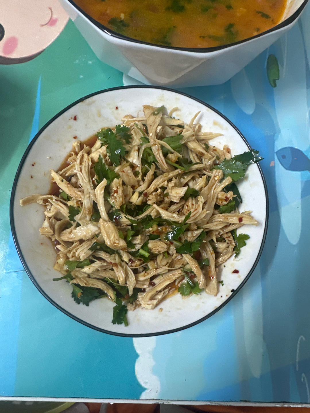 鸡胸肉这样做巨好吃❗️凉拌鸡丝😋低脂高蛋白
