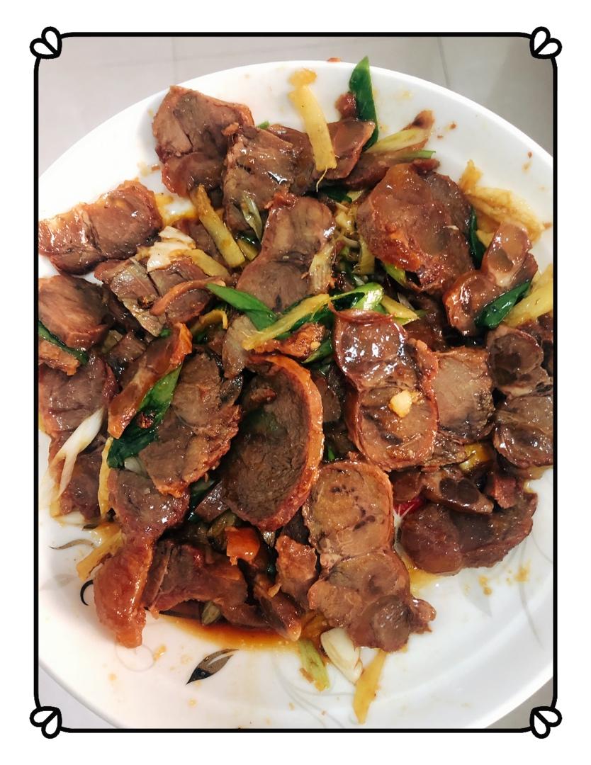 凉拌酱牛肉