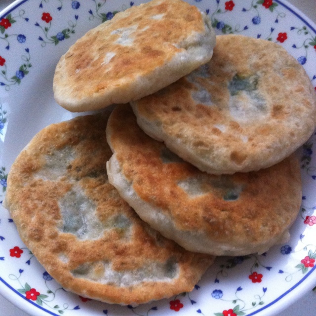 韭菜鸡蛋馅饼
