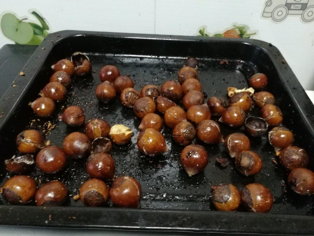 烤箱版糖炒栗子