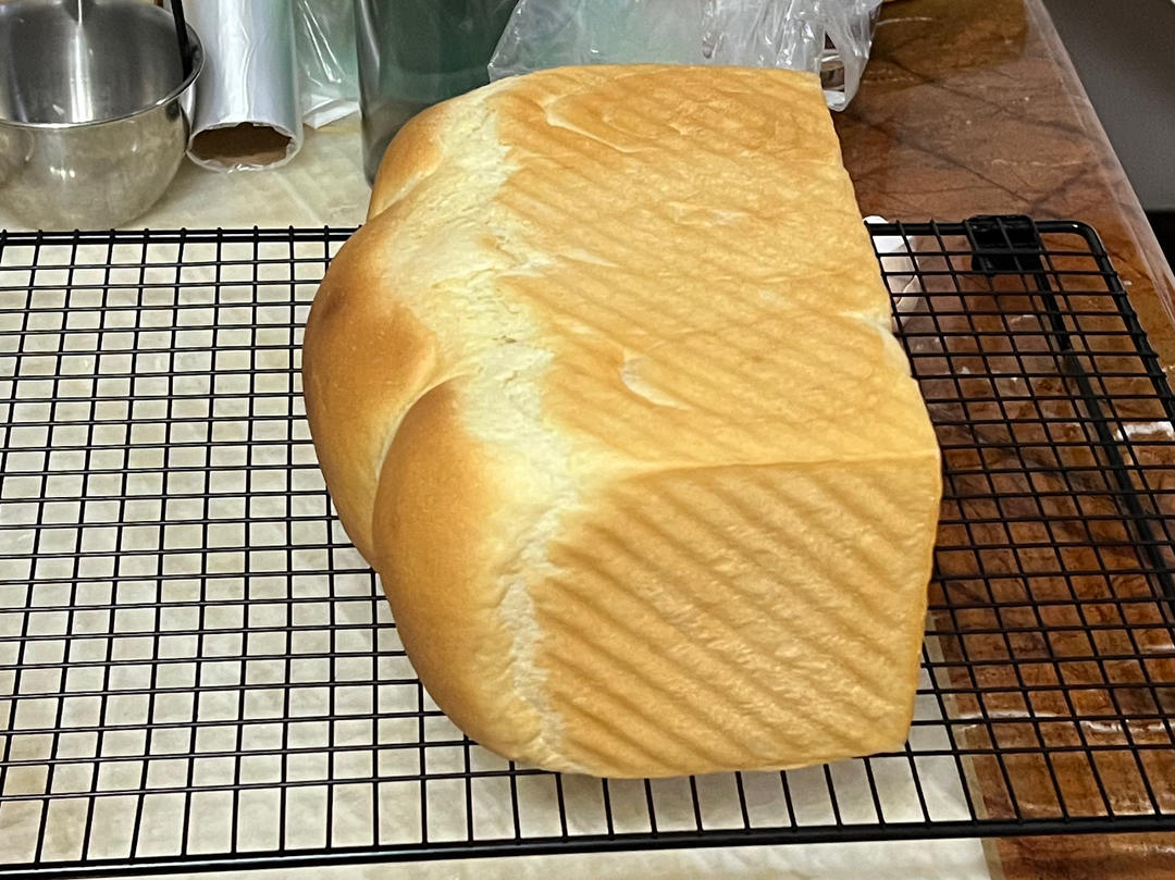 🍞低热量，超级柔软，蓬松，清甜三明治白吐司