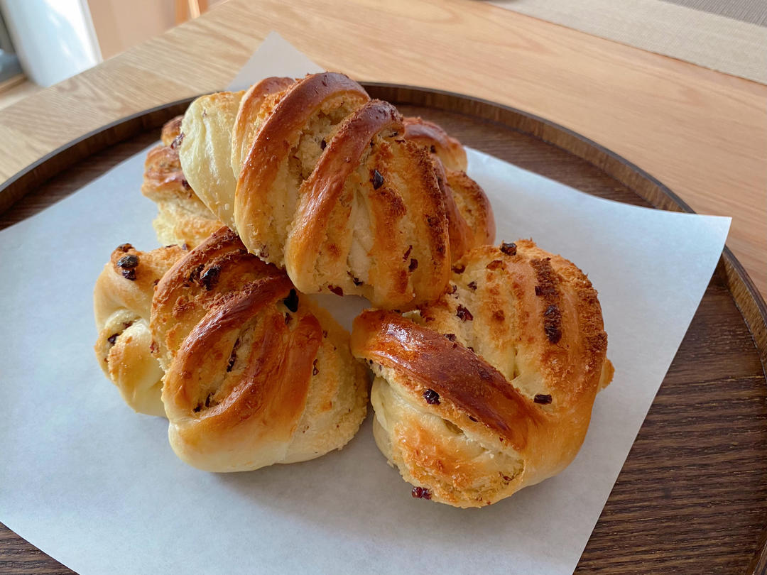 椰香四溢的椰蓉面包