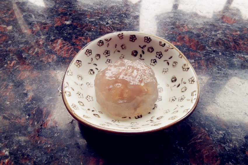 水晶紫薯糕