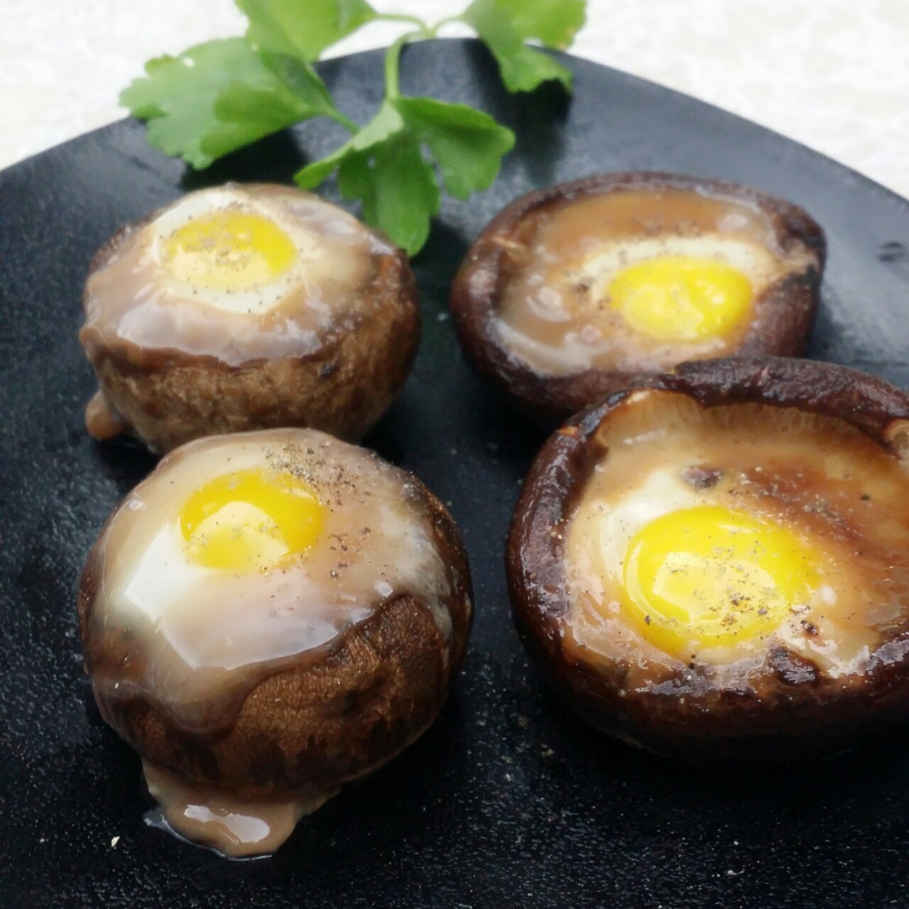 尐朋友做的蘑菇蛋