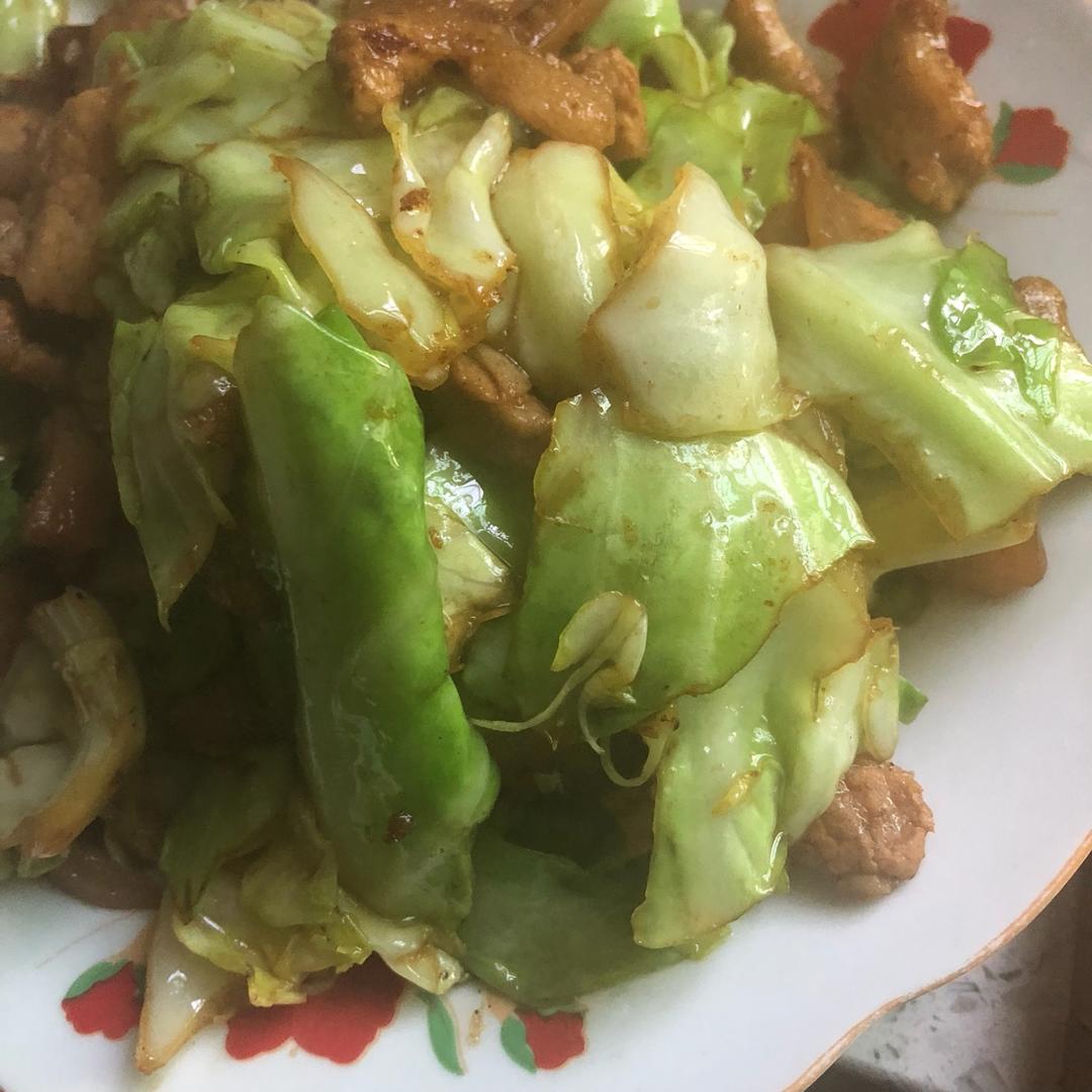 干锅手撕包菜