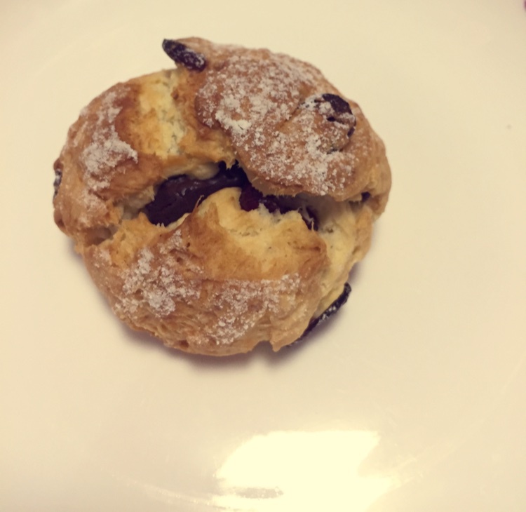 蔓越莓巧克力司康