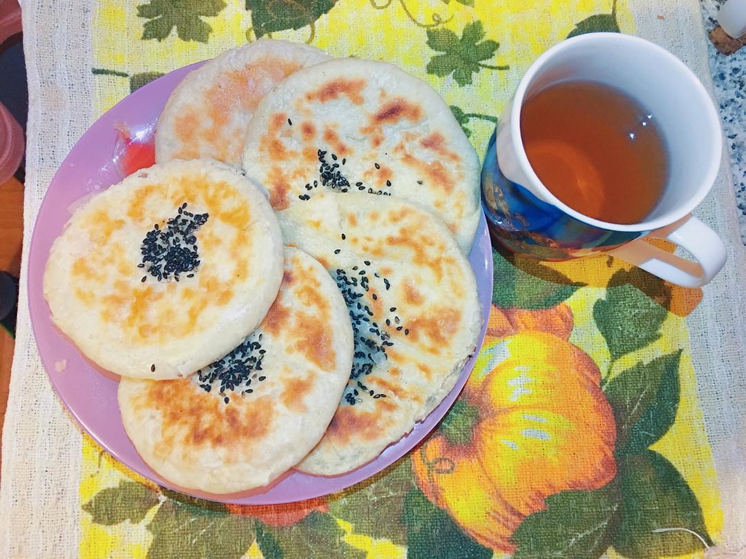 发面油酥小糖饼
