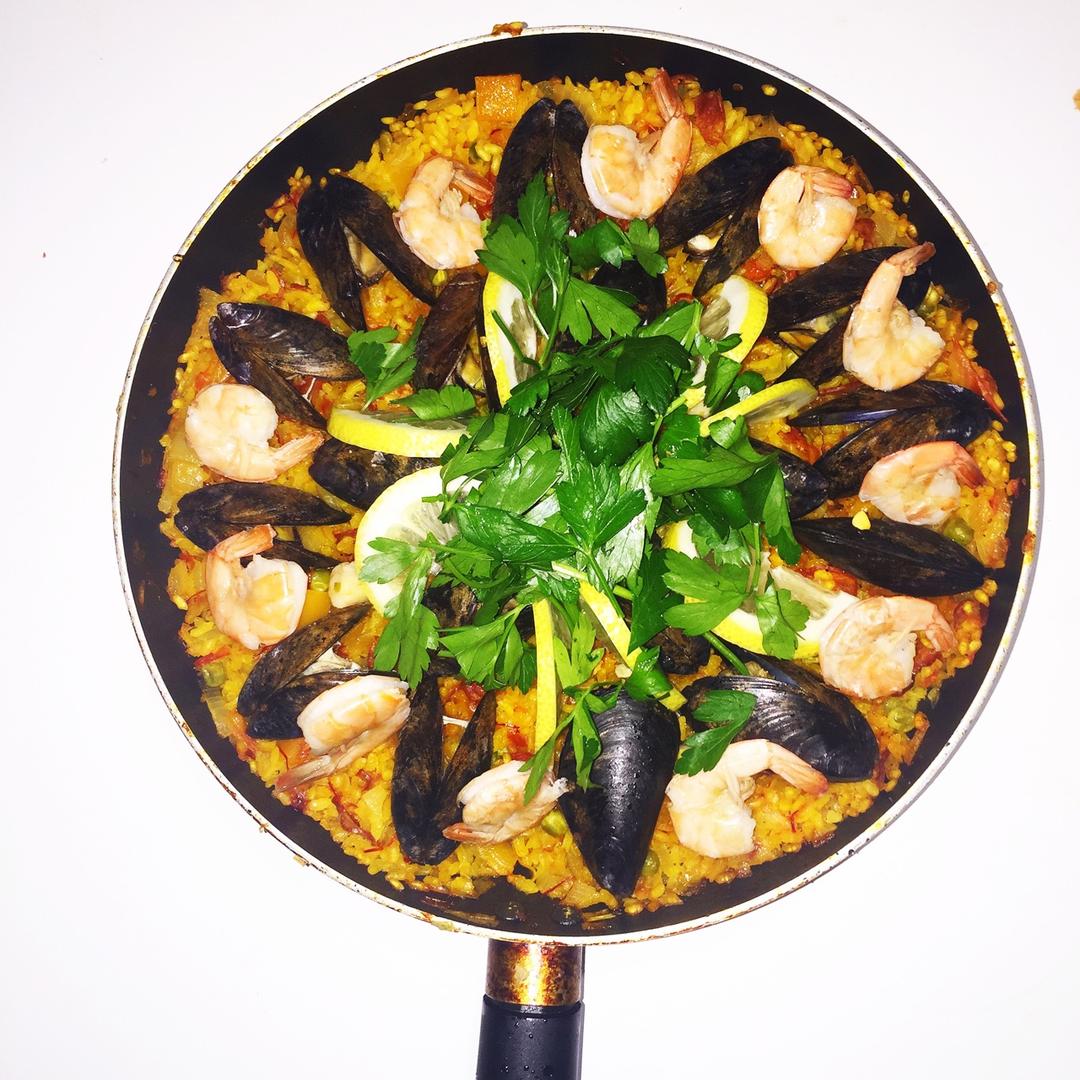 正宗paella 西班牙海鲜饭