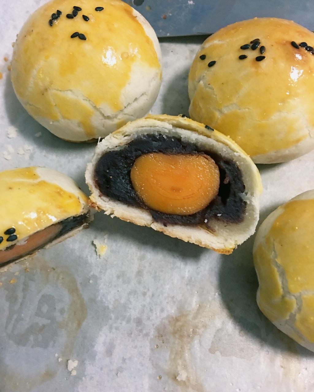 自制网红蛋黄酥