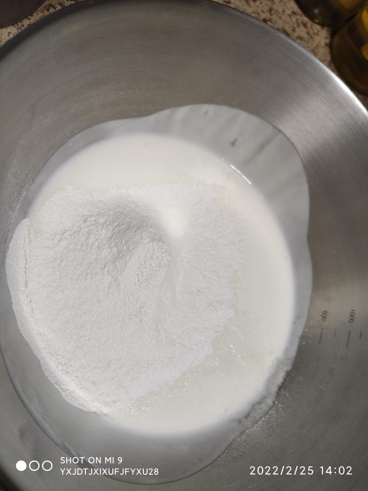 纯奶手撕吐司的做法 步骤1