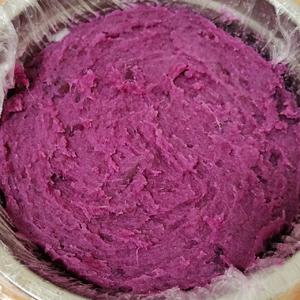 超简单低卡小清新紫薯凉糕的做法 步骤4