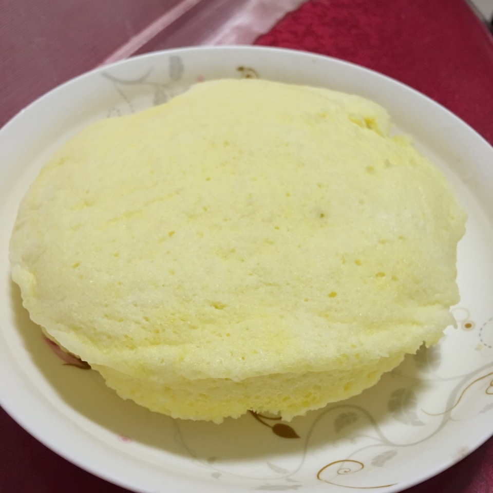 微波炉戚风蛋糕