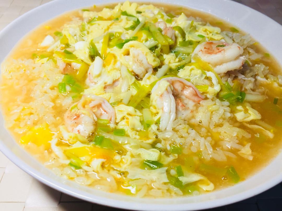 苏菲熊仔做的海鲜菜泡饭