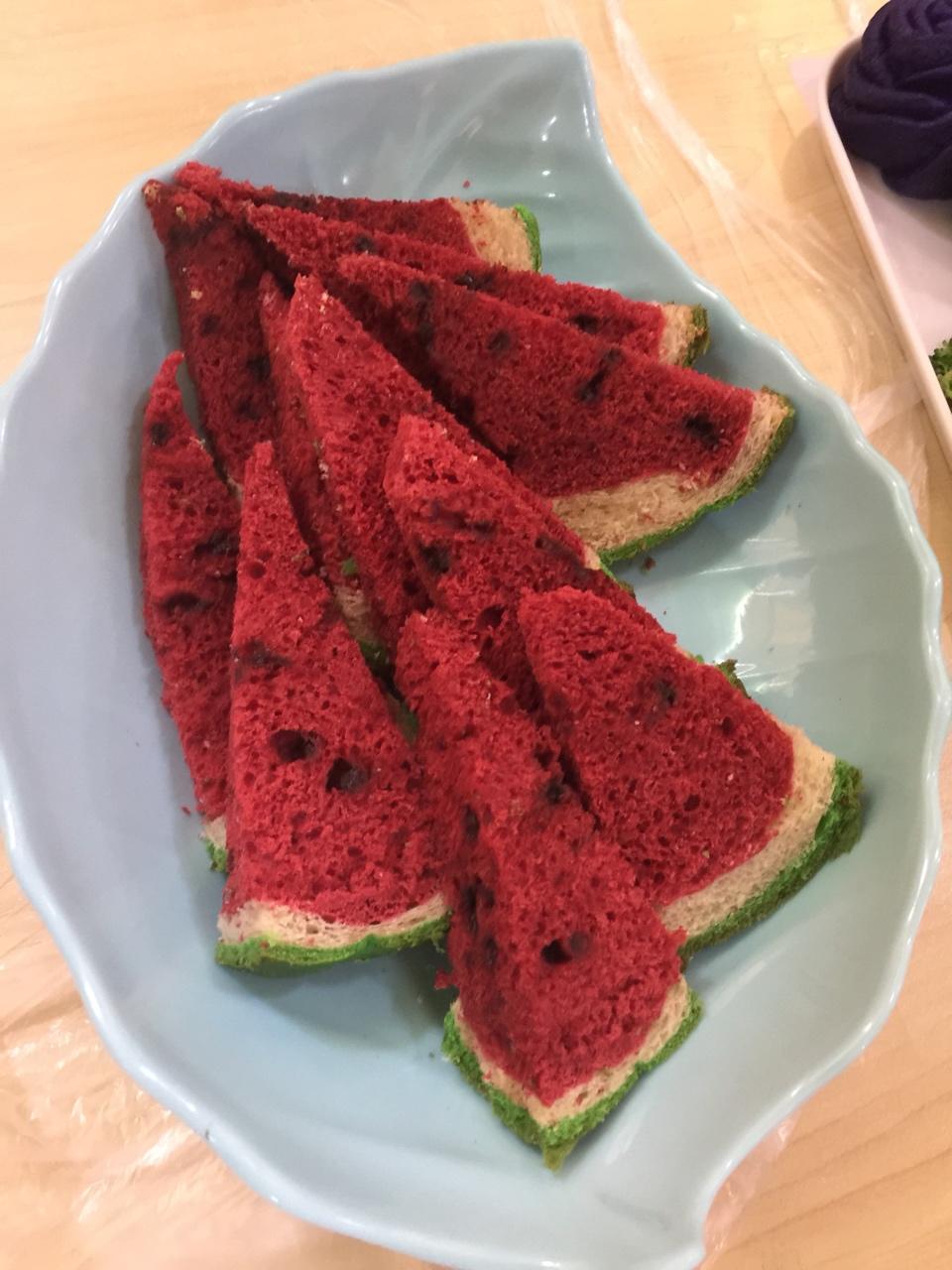 超简单的西瓜吐司