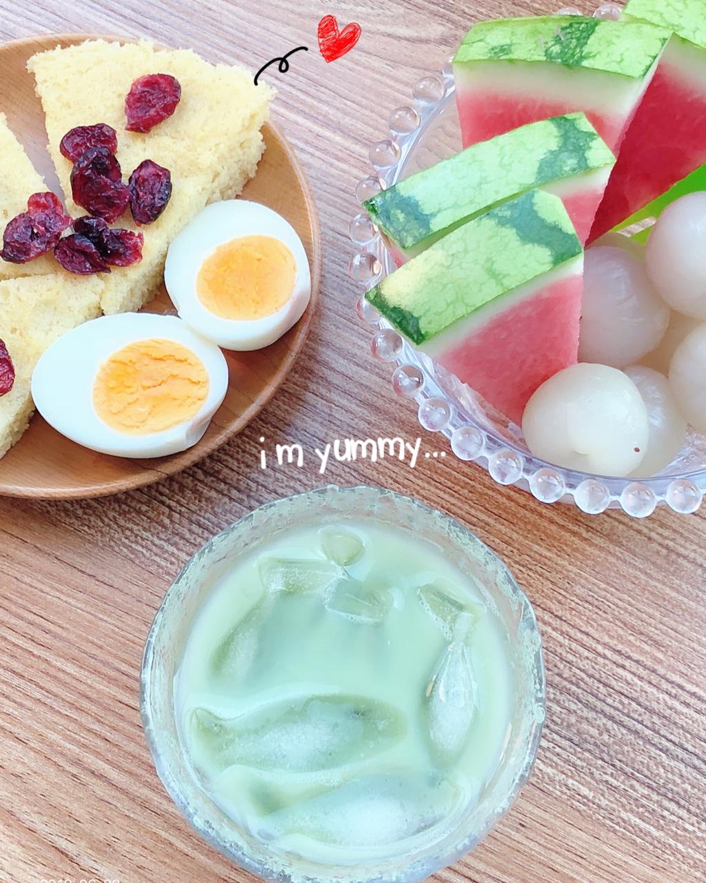小米蒸蛋糕
