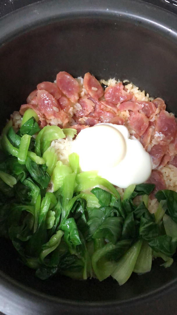电饭煲腊肠焖饭