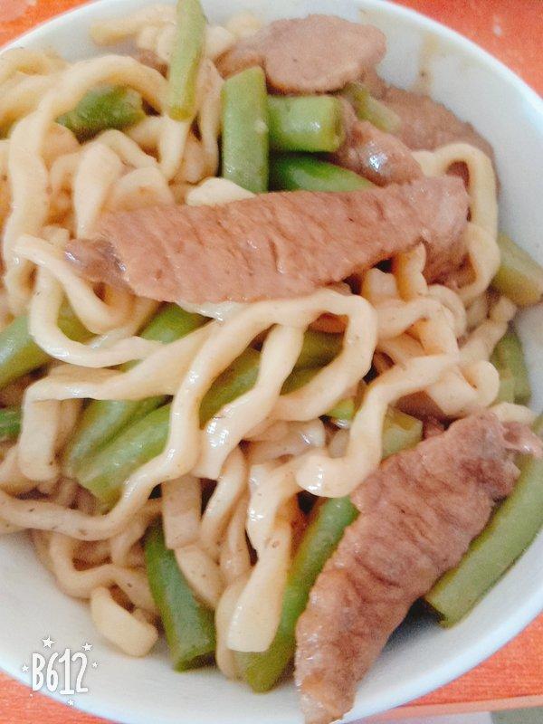 豆角焖面