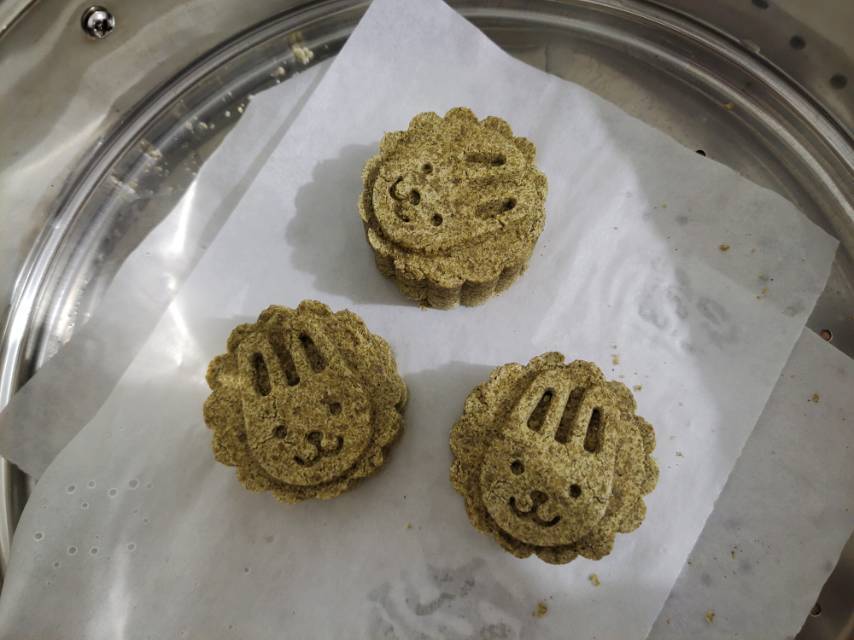 麻将绿豆糕