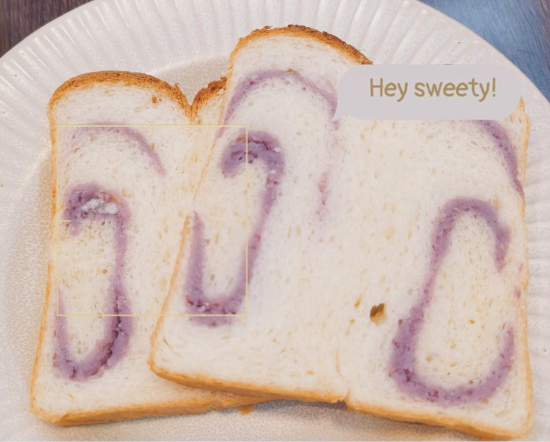 马斯卡彭奶酪蛋白吐司