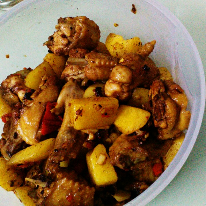土豆烧鸡（非常下饭哦~）