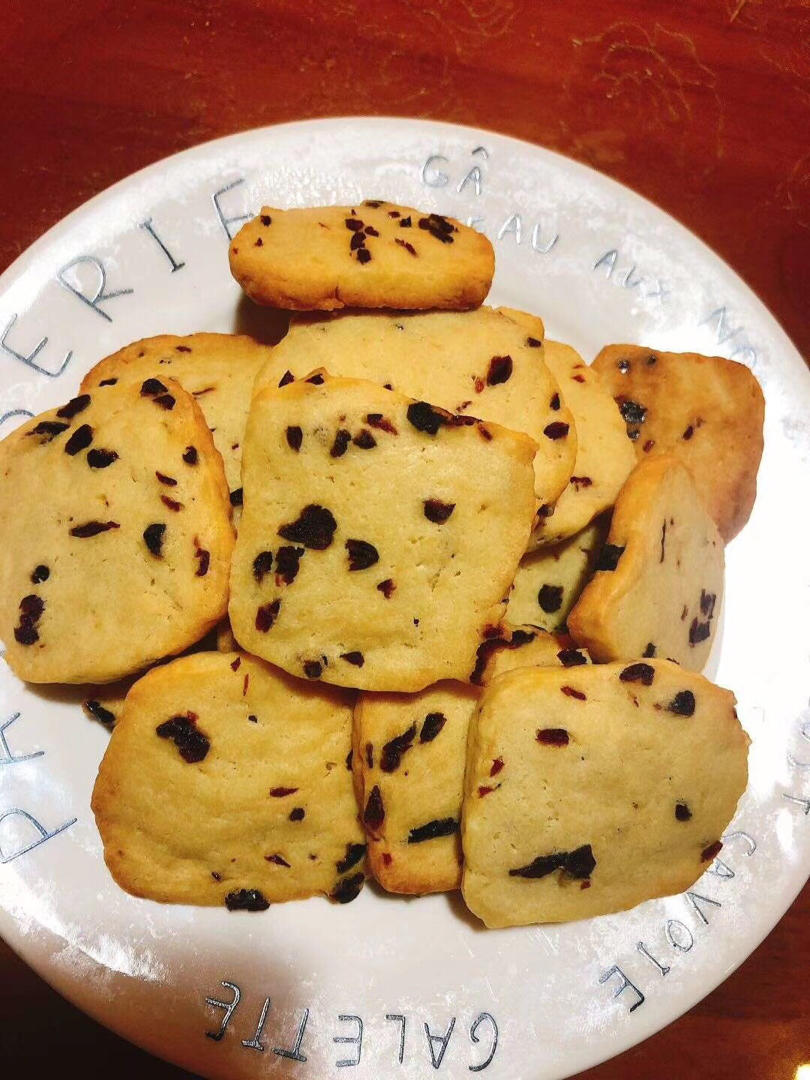 蔓越莓饼干 新手也不怕