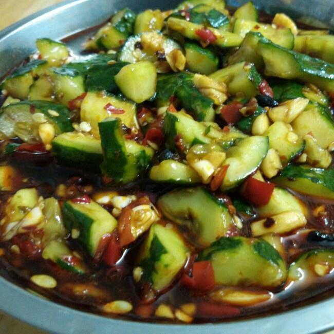 开胃凉拌青瓜的做法