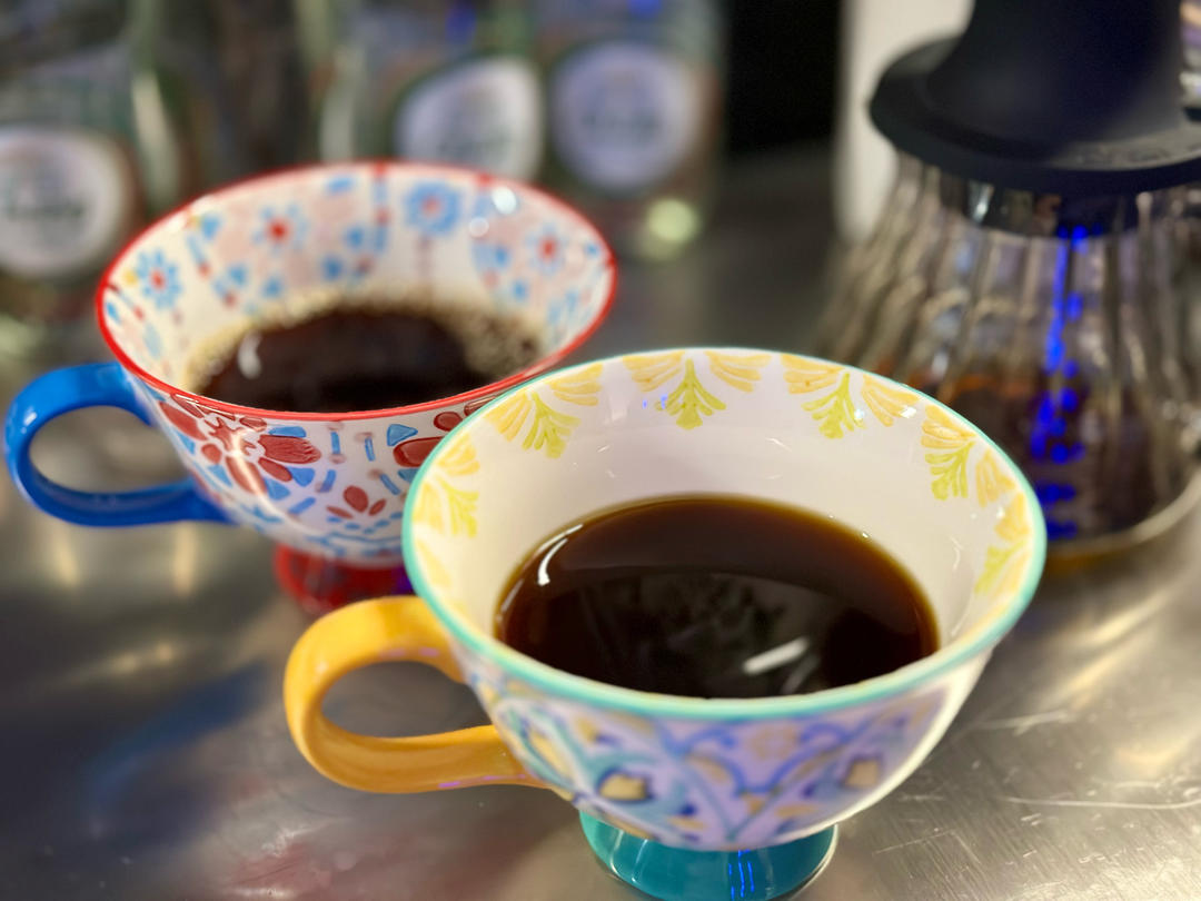 一杯浅烘咖啡☕️｜小伙伴们进来安利自己喜欢的各种豆子给我哈😆