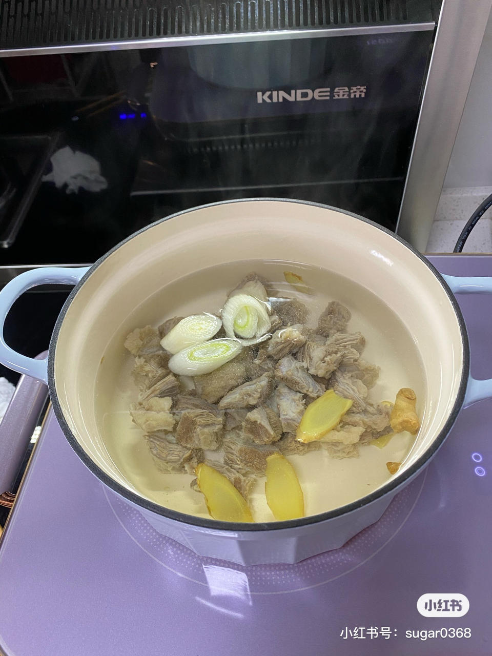 萝卜牛腩汤【11月北鼎珐琅锅食谱】