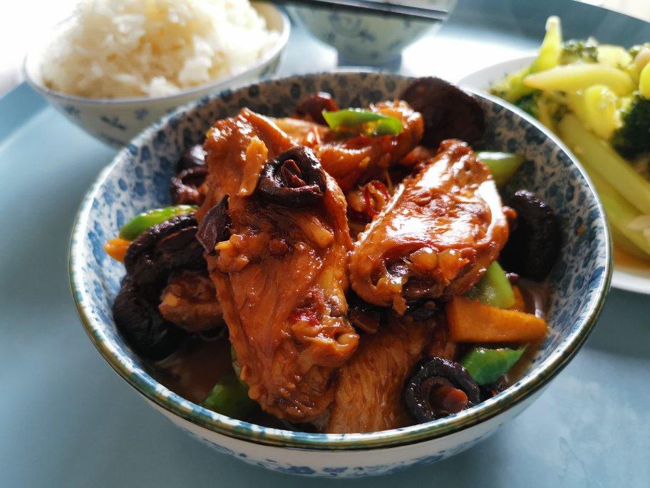 比餐馆好吃的快手黄焖鸡米饭【鸡翅版】